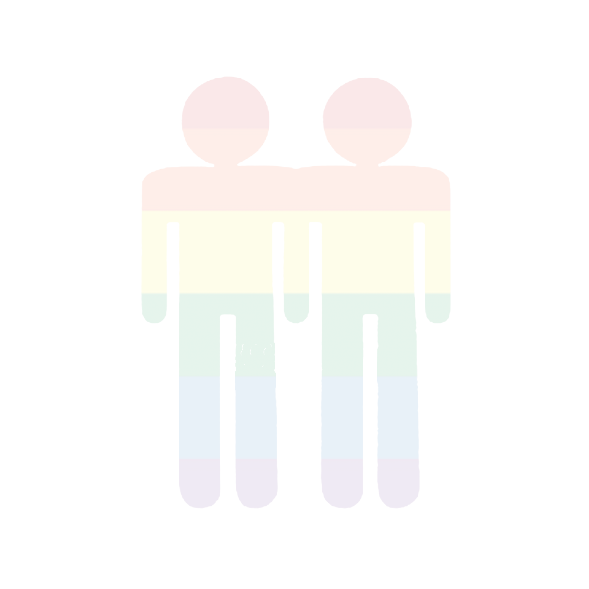 Couple rainbow