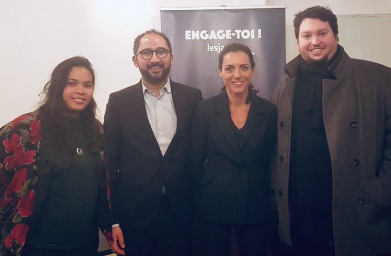 Emmanuelle Campo, Guillaume Chiche, Coralie Dubost, Xavier Bessouat