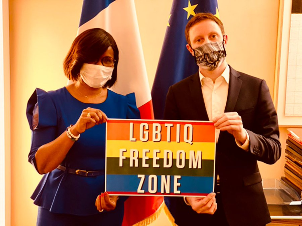 Elisabeth Moreno et Clément Beaune