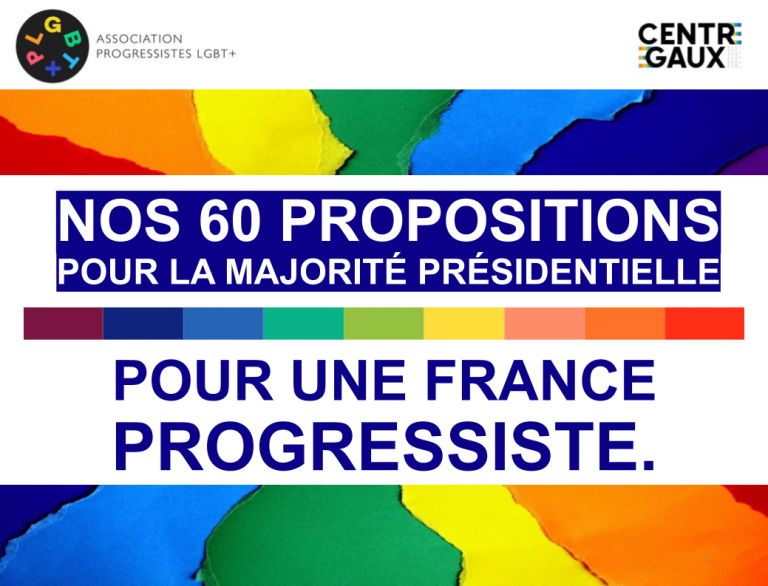 60 propositions pour la majorité présidentielle