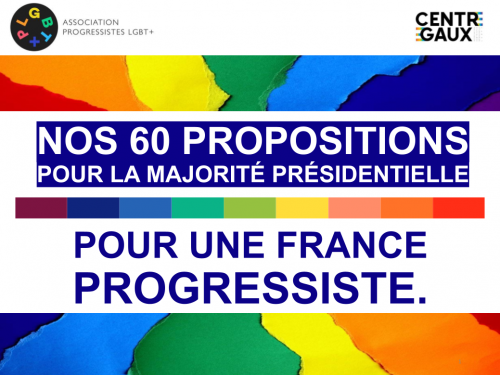 60 propositions pour la majorité présidentielle